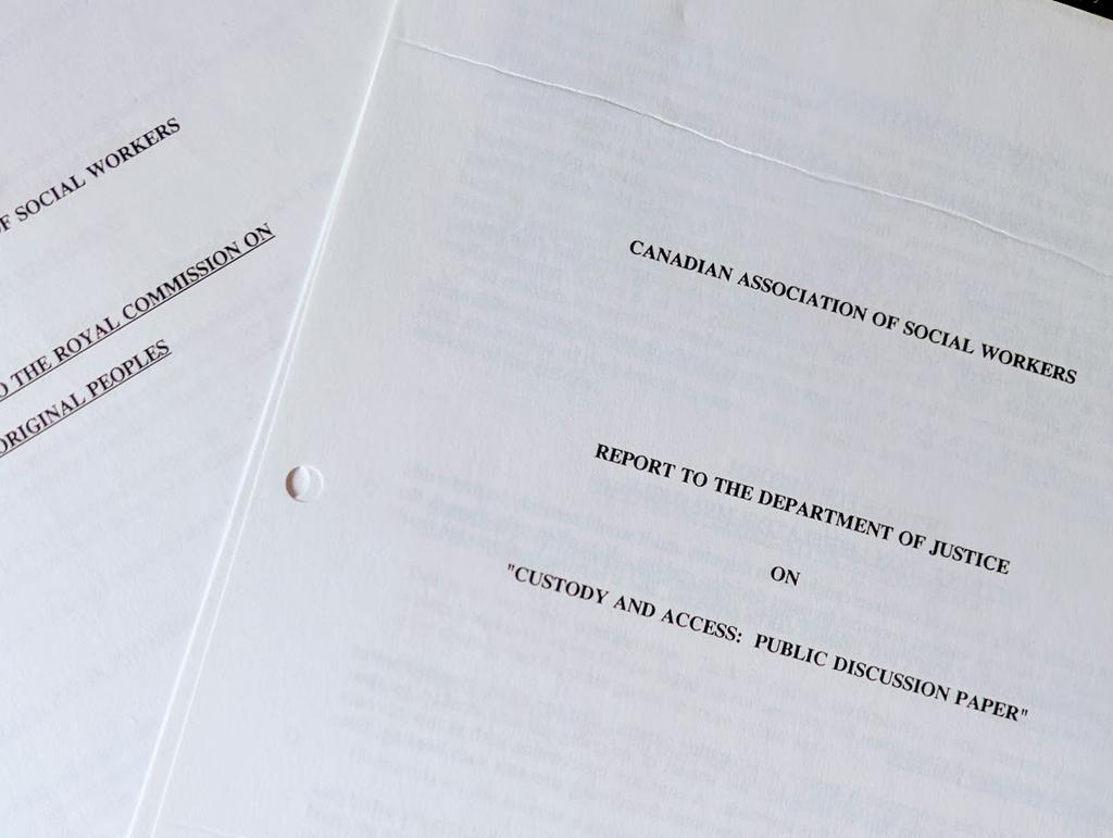 Two CASW reports - Deux rapports ACTS