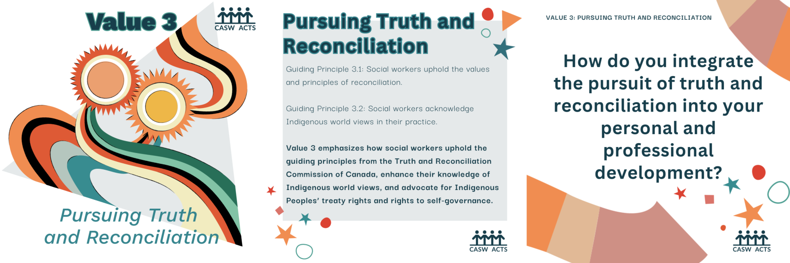 Value 3: Pursuing Truth and Reconciliation