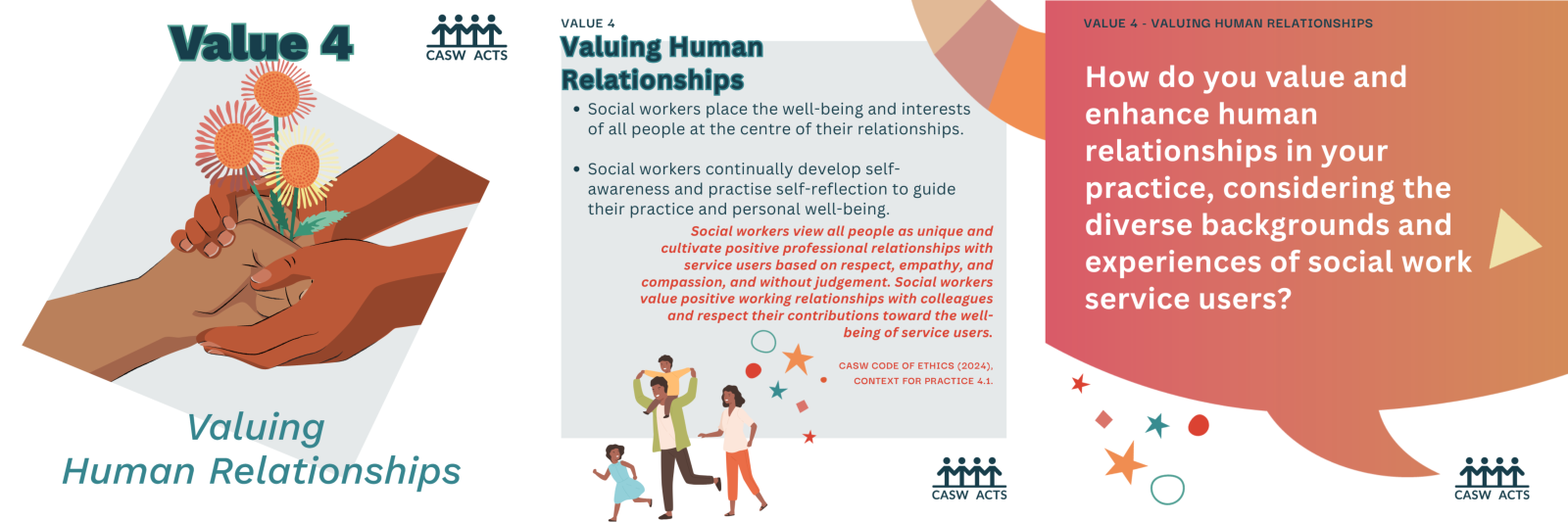 Value 4: Valuing Human Relationships