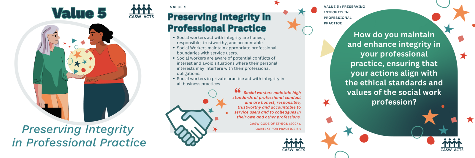 Value 5: Preserving Integrity in Professional Practice