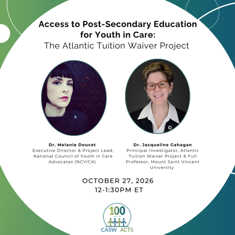 Access to Post-Secondary Education for Youth in Care: The Atlantic Tuition Waiver Project