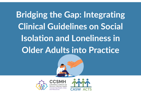 Bridging the Gap: Integrating Clinical Guidelines on Social Isolation and Loneliness in Older Adults into Practice
