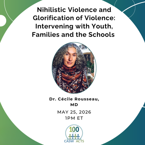 Nihilistic Violence and Glorification of Violence: Intervening With Youth, Families and the Schools